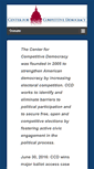 Mobile Screenshot of competitivedemocracy.org